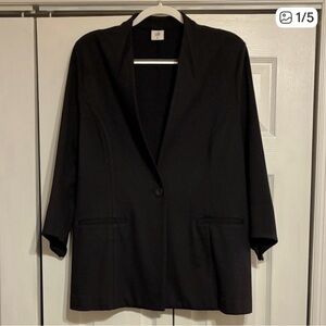 CAbi Elegant Black Suit Jacket